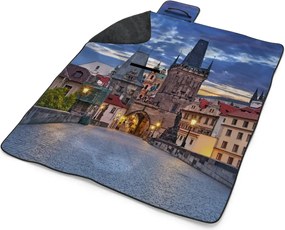 Sablio Plážová deka Karlov most: 200x140 cm