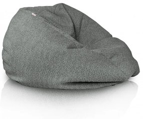 Sedací vak SAKO sivý bouclé