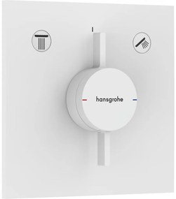 Hansgrohe DuoTurn E - Batéria pod omietku pre 2 spotrebiče, biela matná 75417700