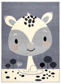 Koberec BCF FLASH 3995 - Líška, sivý