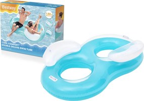 Nafukovacie koleso na plávanie dvojité vodné kreslo Bestway 43009