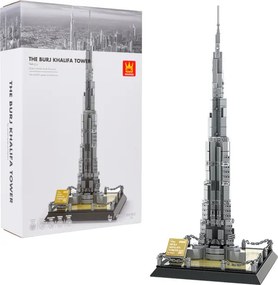 Stavebnica WANGE Burj Khalifa Dubaj - 555 dielikov