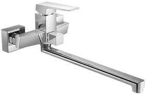 Aqualine Aqualine, RITMO nástenná umývadlová/vaňová batéria, rozteč 150mm, chróm, RT015