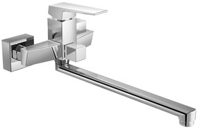 Aqualine Aqualine, RITMO nástenná umývadlová/vaňová batéria, rozteč 150mm, chróm, RT015
