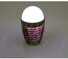 LED Prenosná nabíjacia lampa s lapačom hmyzu LED/2W/3,7V IPX4 maskáčová