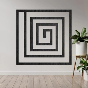 Drevená dekorácia špirála | SQUARIL: Preglejka Topoľ - Honey 3071 20 cm 4056-113940 PR0397