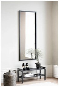 Čierna skrinka na topánky z dubového dreva Confetti – Rowico