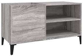 Skrinka na platne sivá sonoma 84,5x38x48 cm kompozitné drevo