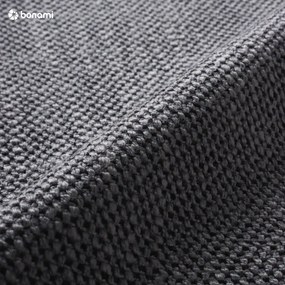 Tmavosivá čalúnená dvojlôžková posteľ s úložným priestorom s roštom 180x200 cm Atesio – Meise Möbel