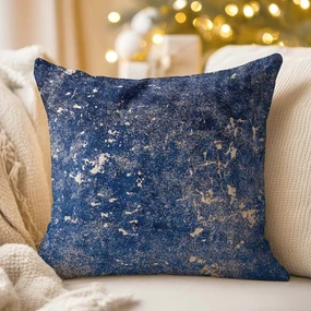 Biante Zamatová obliečka na vankúš Isabela IBL-005 Gold Design kráľovská modrá 40 x 60 cm