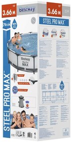 Bestway Steel Pro MAX Bazén 366x76 cm