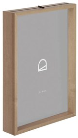 Stojací rámček v prírodnej farbe 22,5x31,5 cm Flavina – Kave Home