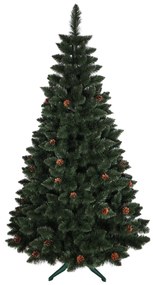 Vianočná borovica so šiškami 220 cm