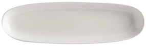 Biely porcelánový servírovací tanier Maxwell &amp; Williams Basic, 30 x 9 cm