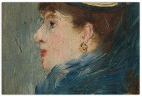 Obraz - Edouard Manet, Portrait of a Lady, reprodukcia (90x60 cm)