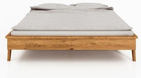 Dvojlôžková posteľ z dubového dreva 200x200 cm Retro - The Beds