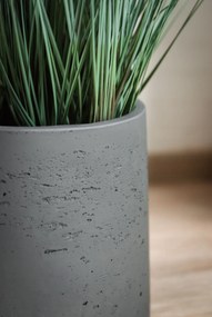 Kvetináč TROPICO, sklolaminát, výška 38 cm, antracit