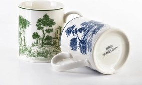 Porcelánový hrnček Colorato Landscape 400 ml sada 2ks