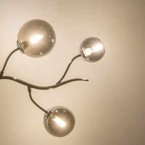 Brilagi - LED Luster na lanku MISTEL 6xG9/3W/230V lesklý chróm/dymová