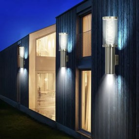 Eglo 94095 - LED Vonkajšie nástenné svietidlo TRONO 2xGU10/5W/230V IP44