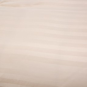 Hotelové obliečky z mikrovlákna JASMINE šampanské - prúžok 2 cm Rozmer obliečok: 70 x 90 cm | 140 x 200 cm