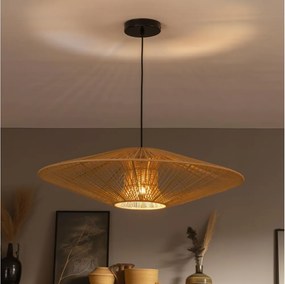 Brilagi - LED luster na lanku CERIA BOHO 1xE27/40W/230V pr. 70 cm čierna/hnedá