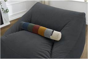 Tmavosivý menčestrový sedací vak Lilibet – Bobochic Paris