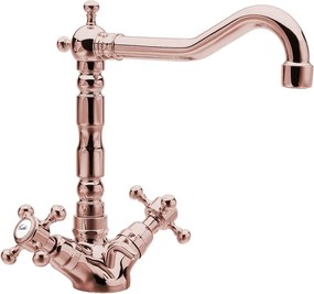 Ružová stojančeková umývadlová batéria Antea – Sapho