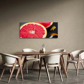 Obraz rozkrojených grapefruitov (120x50 cm)