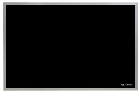 Toptabule.sk  Magnetická čierna tabuľa v hliníkovom ráme 60x40 cm