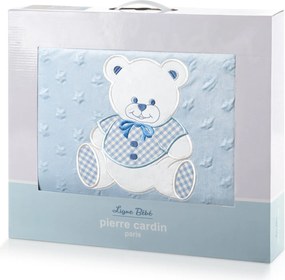 DETSKÁ DEKA PIERRE CARDIN BABY4 80X110 CM SVETLOMODRÁ