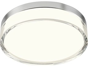 Redo 01-3727 - LED Stropné svietidlo FRISBI LED/12W/230V 3000/4000K IP44 chróm UN1717