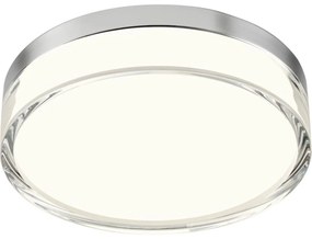 Redo 01-3727 - LED Stropné svietidlo FRISBI LED/12W/230V 3000/4000K IP44 chróm