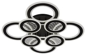 LED Stmievateľný prisadený luster LED/200W/230V 3000-6500K + diaľkové ovládanie