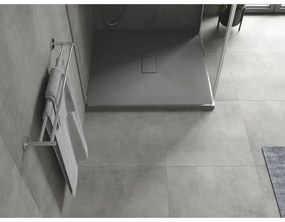 Mexen Hugo, SMC štvorcová sprchová vanička 100 x 100 cm, šedá, 42611010