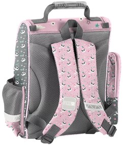 Školský set Panda With Love – 5-dielna súprava s taškou, peračníkom, vreckom a doplnkami