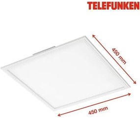 Telefunken 308806TF - LED Prisadený panel so senzorom LED/25W/230V 4000K