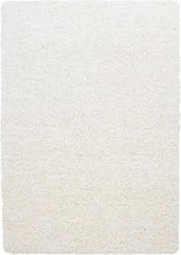 Ayyildiz, DOPREDAJ: 80x150 cm Kusový koberec Dream Shaggy 4000 cream, 80x150, biela, obývacia izba