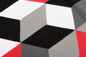 TA Koberec Q545A RED MAYA PP ESM Sivý Obdĺžnikový Rozmer: 160x230 cm