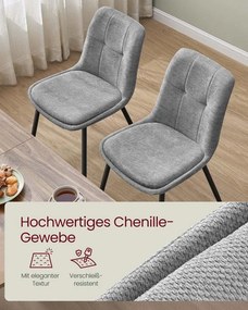 Sada 2 jedálenských stoličiek KDC151G01