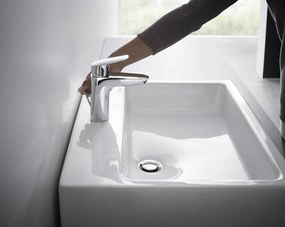 Hansgrohe Logis, páková umývadlová batéria 100, s odtokovou súpravou, chrómová, HAN-71100000