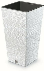 Kvetináč FURU SQUARE 39,5 cm, biely, 39 cm