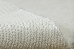 Kúpeľňový koberček SANTA biely kruh