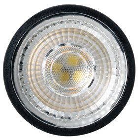 Sada 5 GU10 3-krokovo stmievateľných LED žiaroviek čierna 6W 4300 lm 2000 - 6000K