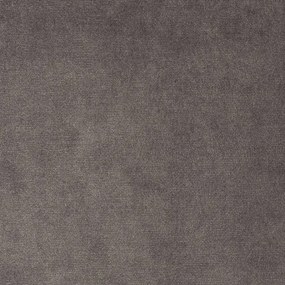 Sivá zamatová pohovka 225 cm Cube – Bonami Selection