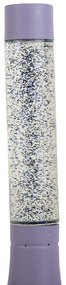 Fialová stolová lampa so skleneným tienidlom (výška 37,5 cm) Astro Glittler – Leitmotiv
