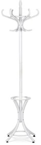 Vešiak Autronic 54 cm biely masív F-2059 WT