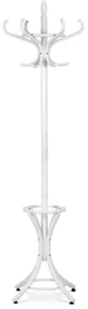 Vešiak Autronic 54 cm biely masív F-2059 WT