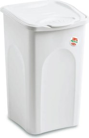 STEFANPLAST Košík na bielizeň Primavera 50 l, biely