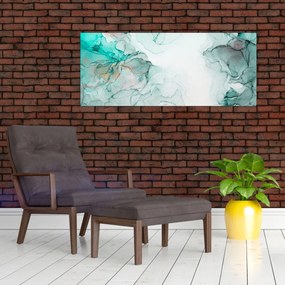 Obraz - Atramentová abstrakcia 2 (120x50 cm)